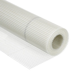 Сетка фасадная антивандальная щелочестойкая 320, 7x7, 30м в рулоне