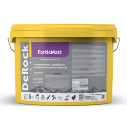 Краска интерьерная DeRock FortisMatt 10 л