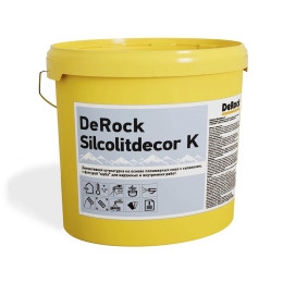 Штукатурка полимерная DeRock Silсolitdecor K 1.5 (белая)